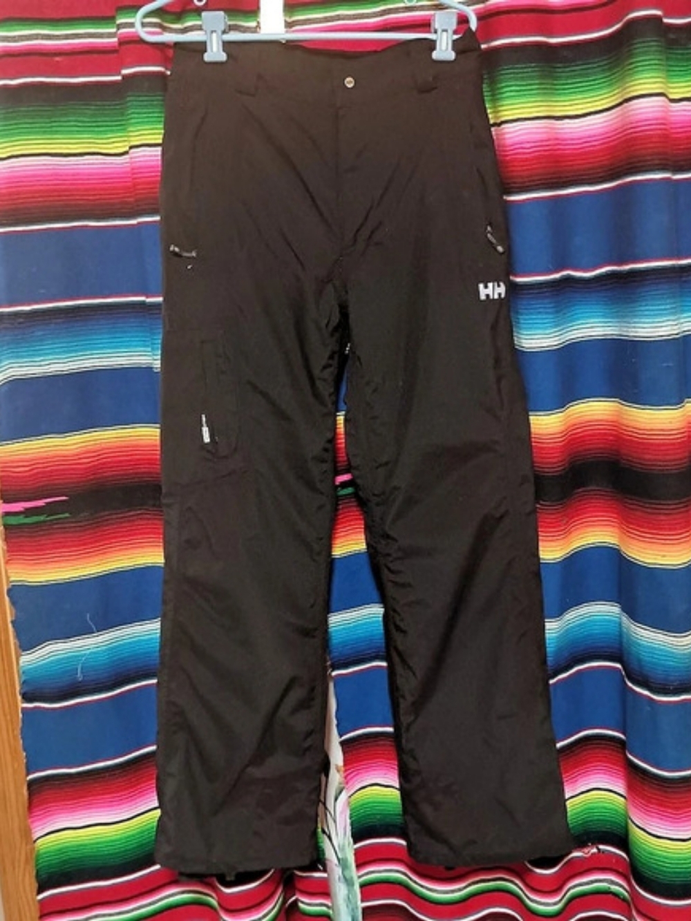 Helly Hansen Helly Tech Black Shell Ski Pants Size Small/Petite
